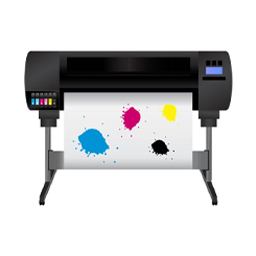 Large Format Printer icon for signage and printing services